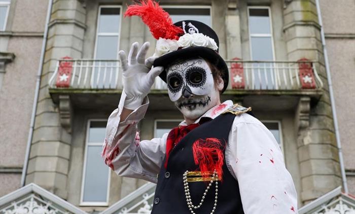 Day of the Dead Ringmaster Costume - Spooks in the City: El Dia de los Muertos